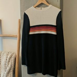 Free People retro sweater dress